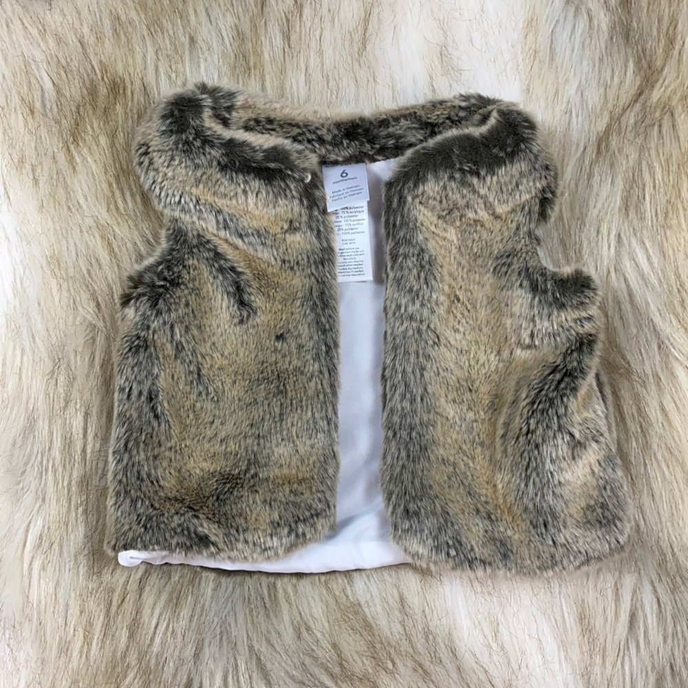 6 Month Carter’s Faux Fur Vest